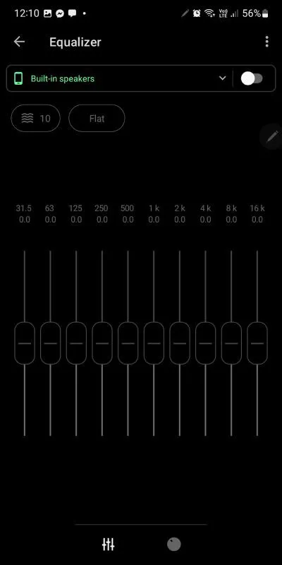 Musicolet Android Muziekspeler Equalizer