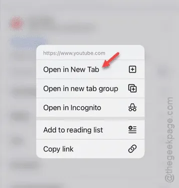 Corrigir o Chrome abrindo o aplicativo do YouTube em dispositivos iOS