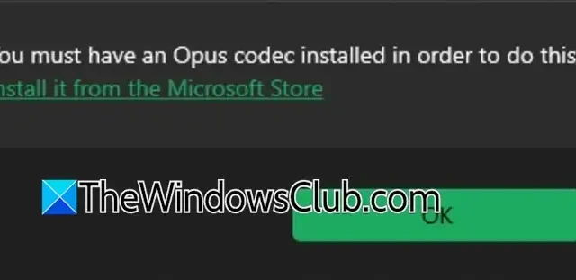 Correggi l’errore di WhatsApp: installa Opus Codec per una corretta funzionalità
