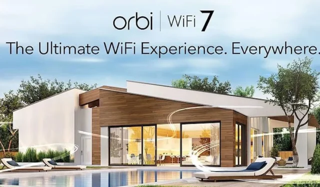 Experimente una cobertura WiFi integral de 360° con el sistema Netgear Orbi Wi-Fi 7 Mesh