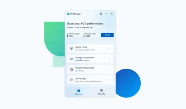 Guida all’utilizzo dell’app PC Manager su Windows 11