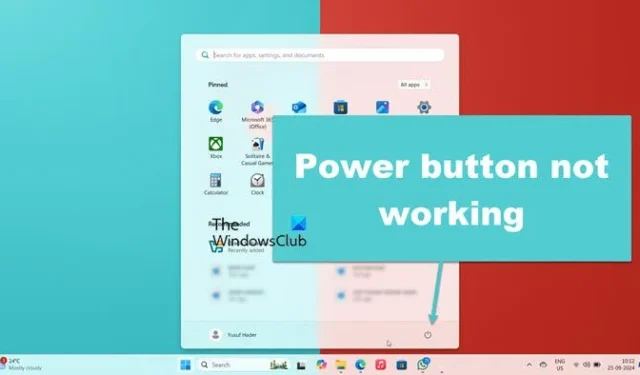 How to Fix Power Button Not Working Issue in Windows 11