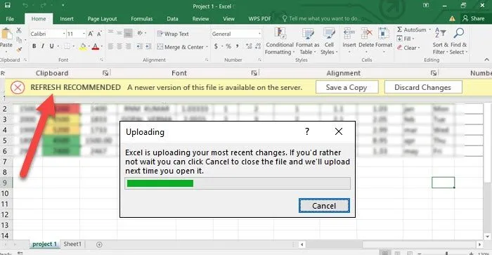 ACTUALISER RECOMMANDÉ Excel