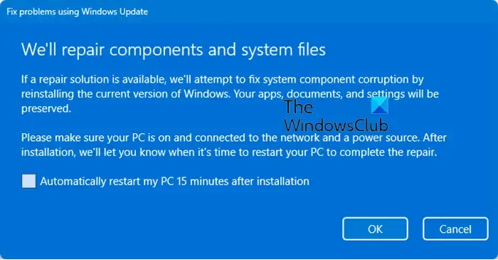 Reinstalar Windows mediante Windows Update