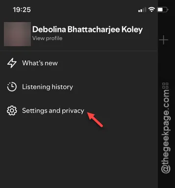 settings and privacy min