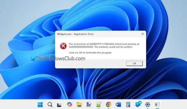 Cómo solucionar el error “No se pudo escribir en la memoria” en Windows 11