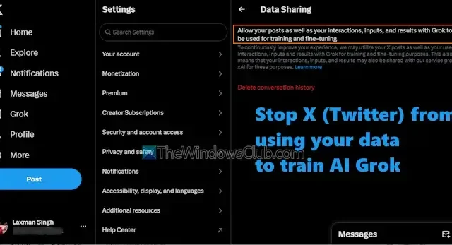 Proteggi i tuoi dati: impedisci a X (Twitter) di addestrare AI Grok con le tue informazioni