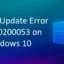 Cómo solucionar el error de actualización 0x80200053 en Windows 11 y Windows 10