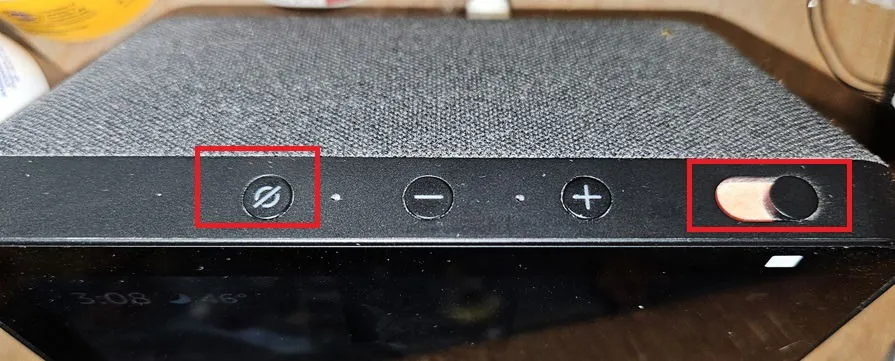Microfoon en camera uitschakelen op een Amazon Echo.