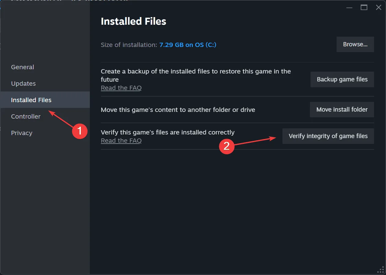 verify integrity of game files