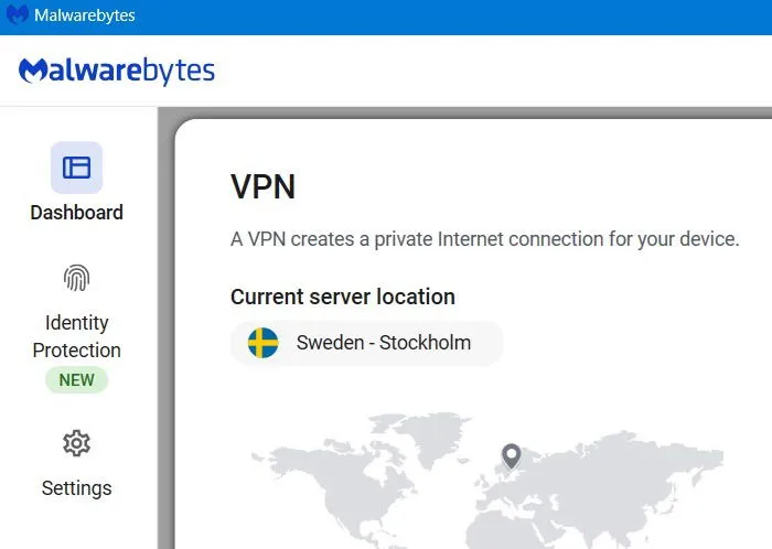 Solución antivirus Malwarebytes con funciones de VPN y protección de identidad.