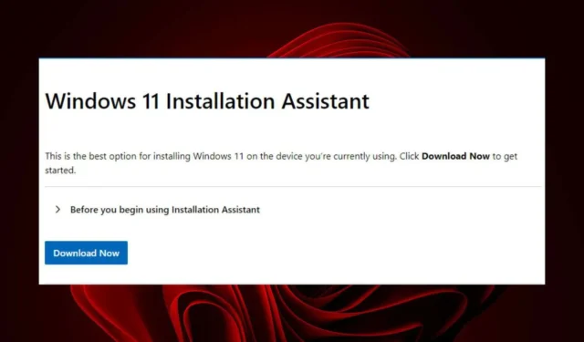 Step-by-Step Guide to Download Windows 11 Installation Assistant