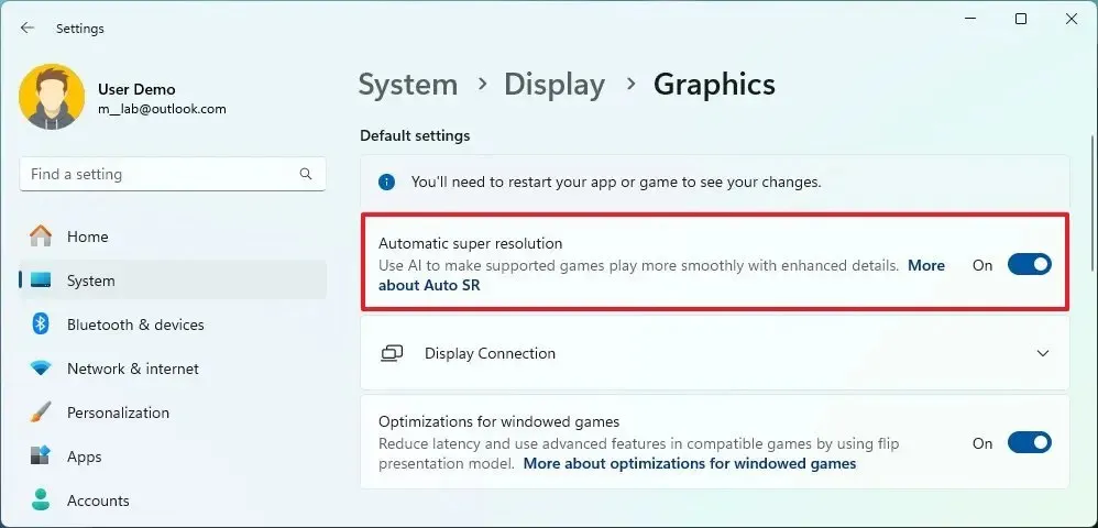 Automatic super resolution