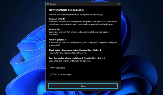 Windows 11 Build 27749: New Shortcut Feature for Narrator Accessibility