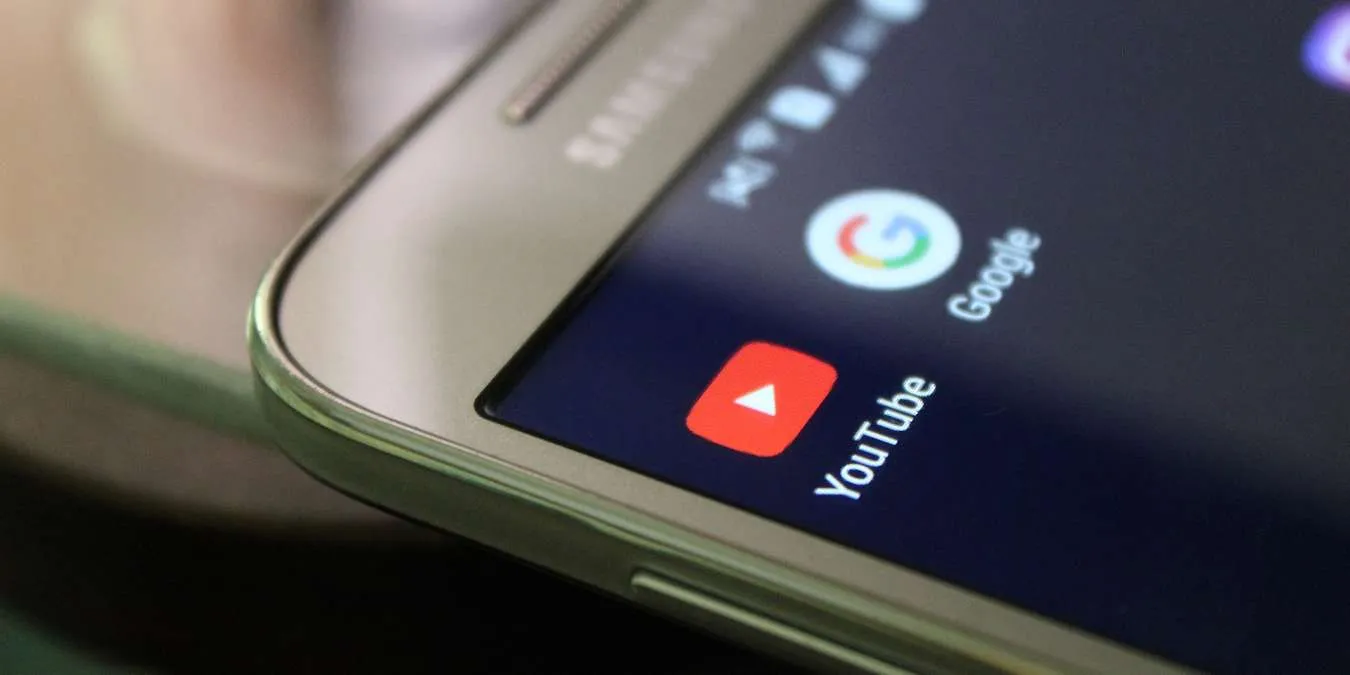 Miniatura destacada del icono de YouTube para Android