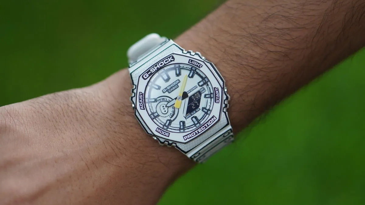 Casio Manga Watch On Wrist