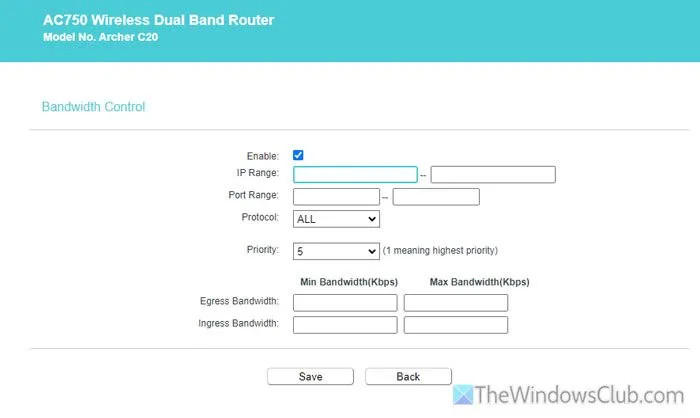 Guía para gestionar el ancho de banda en el router