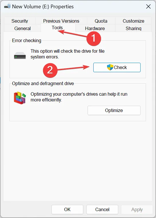 Verifique el disco para corregir el error 0x800701E3