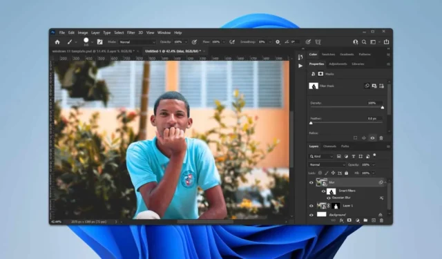 3 métodos efectivos para desenfocar fondos en Photoshop