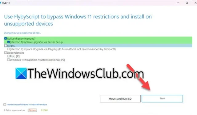 Easily Bypass Windows 11 System Requirements Using Flyby11