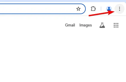 menu icon chrome