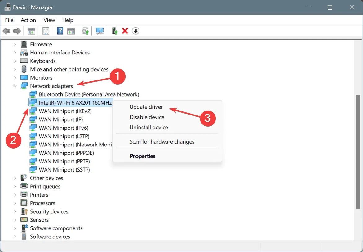 update driver for mobile hotspot issue