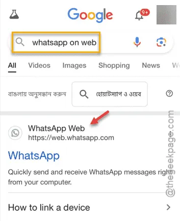 whatsapp on web min