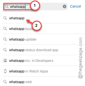 whatsapp search min