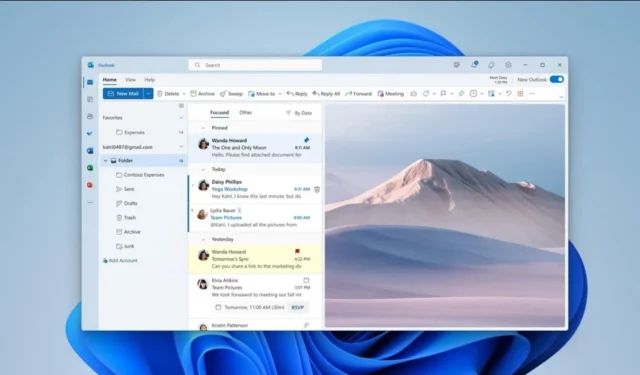 Microsoft ujawnia powody, dla których Outlook w systemie Windows 11 jest lepszy od Poczty i Kalendarza