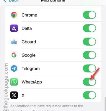 Como corrigir problemas de microfone do WhatsApp no ​​iPhone