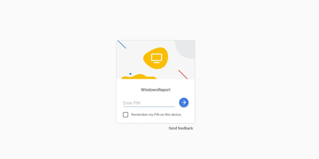 Chrome リモート デスクトップ PIN