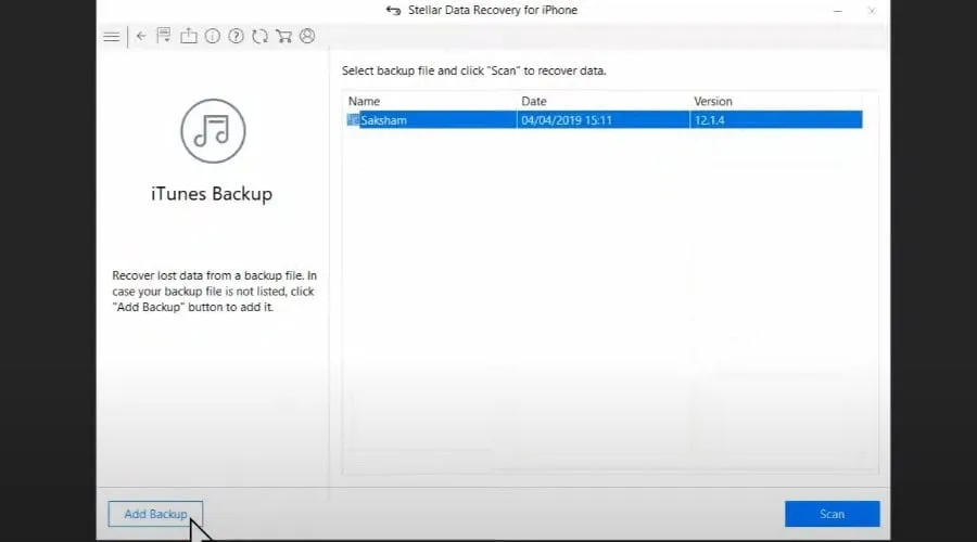 iTunes-Backup