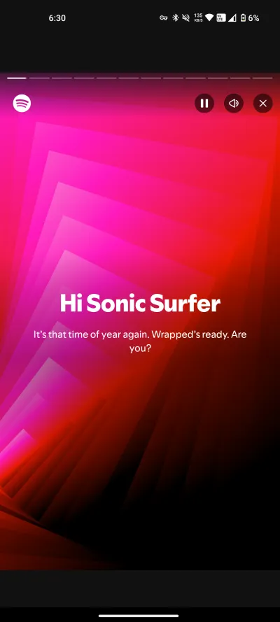 Spotify Wrapped 2024 アクセス例 2