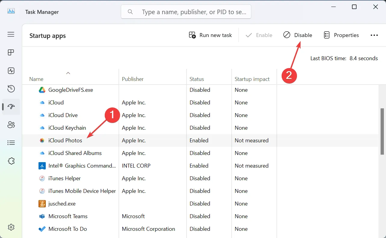 Arranque limpio para corregir ERROR_TOO_MANY_MODULES