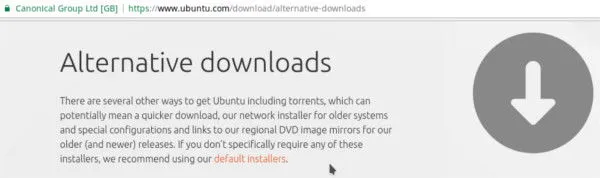 ubuntu-加密-ubuntu-alternative-下載