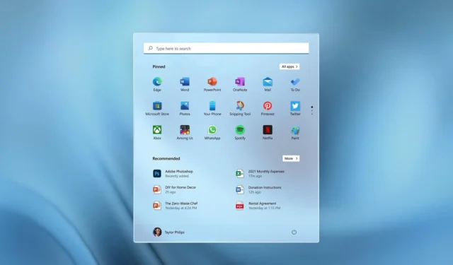 Microsoft verbessert die Startmenü-Empfehlungen von Windows 11, ohne sie zu entfernen